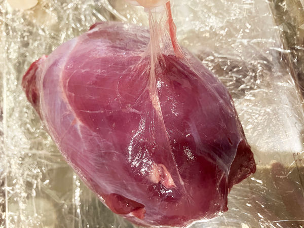 鹿肉 ふるさと納税 外モモ ランプ 芯玉