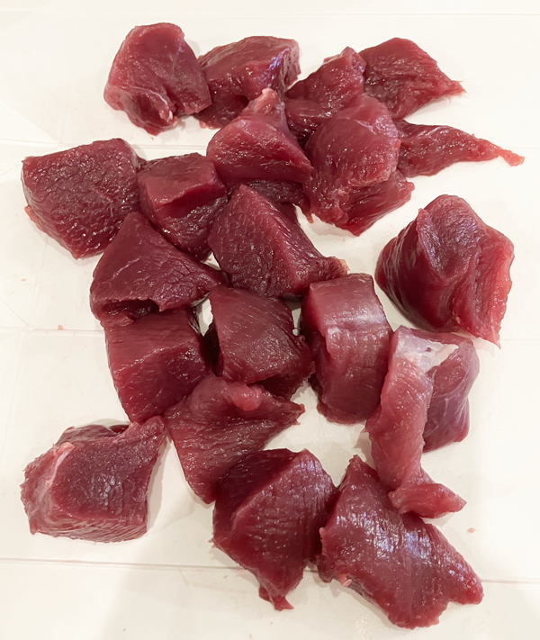 鹿肉 ふるさと納税 外モモ 煮込み カット