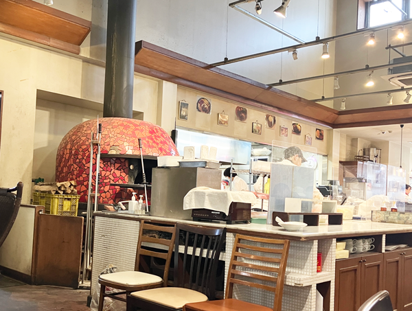 マカロニ市場 松戸店 ピザ窯