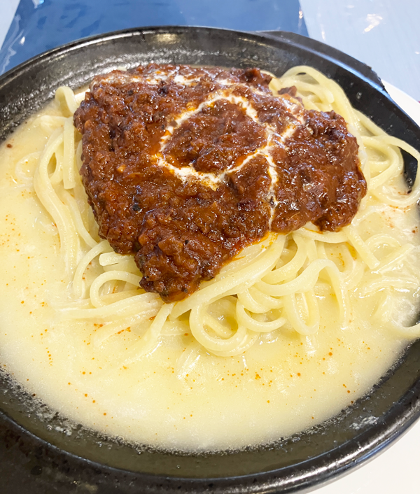 マカロニ市場 松戸店 ミートソーススパゲティ