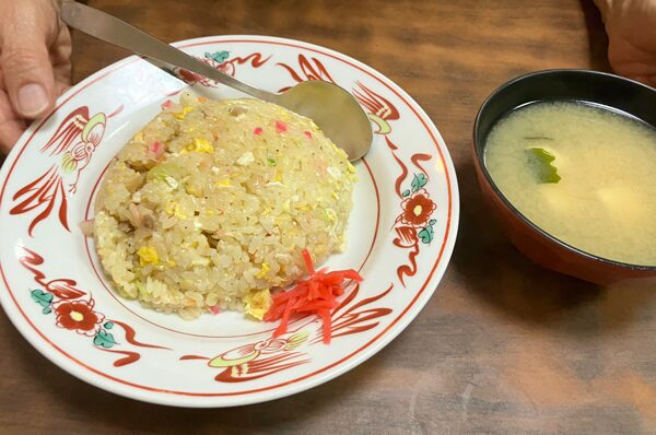 チャーハン　味噌汁　レストラン　倉井　栃木　下野　小金井　