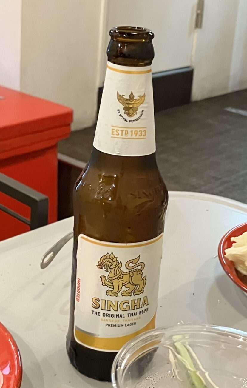 タイ料理 ムーガタ 池袋 シンハビール